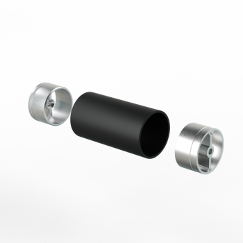 Holz Edelstahl Geländer Schwarz Teile Handlauf Pfosten Eiche Treppe Anthrazit